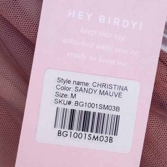 Birdy Grey "Christina" mauve versataille dress sz M NEW (BG7) - Picture 7 of 15